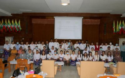 ဆီထွက်သီးနှံများ မျိုးသန့်ပွားများခြင်း နှင့် စိုက်ပျိုးထုတ်လုပ်မှုဆိုင်ရာ နည်းပညာပေး သင်တန်းဆင်းပွဲ
