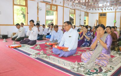 စိုက်ပျိုးရေးသုတေသနဦးစီးဌာန၏(၂၉)ကြိမ်မြောက် ဝါဆိုသင်္ကန်း ကပ်လှူပွဲ(၁၂.၇.၂၂)