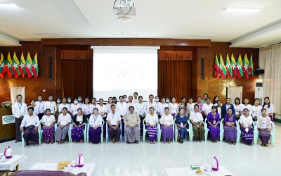 စိုက်ပျိုးရေးသုတေသနဦးစီးဌာနတွင် Monitoring & Evaluation M&E သင်တန်း ဖွင့်ပွဲ ကျင်းပခြင်း