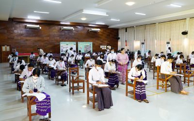တိုးချဲ့ဖွဲ့စည်းပုံအရ လစ်လပ်လျှက်ရှိသော နေရာများတွင် ခန့်ထားနိုင်ရန်အတွက် အရည်အချင်းစစ်စာမေးပွဲကျင်းပခြင်း