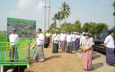 စိုက်ပျိုးရေးမွေးမြူရေးနှင့်ဆည်မြောင်းဝန်ကြီးဌာနပြည်ထောင်စုဝန်ကြီးဦးမင်းနောင်စိုက်ပျိုးရေးသုတေသနဦးစီးဌာန၏ သုတေသနပြုဆောင်ရွက်ထားရှိမှုများအားကွင်းဆင်းကြည့်ရှုစစ်ဆေး
