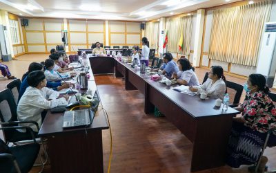 စိုက်ပျိုးရေးသုတေသဦးစီးဌာန ညွှန်ကြား ရေးမှူးချုပ်မှ သုတေသန ကဏ္ဍအား ပိုမို အဆင့် မြှင့်တင်နိုင်ရေး သုတေသီများနှင့်တွေ့ဆုံခြင်း