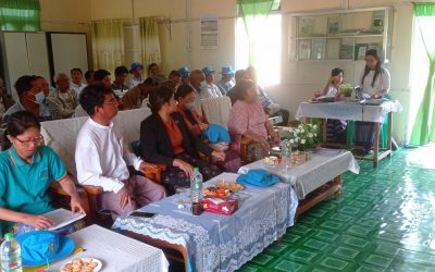 ကင်ပွန်းတောင်စိုက်ပျိုရေးသုတေသနခြံတွင် ပြောင်း စိုက်တောင်သူဦးကြီးများနှင့်တွေ့ဆုံဆွေးနွေးပွဲကျင်းပခြင်း
