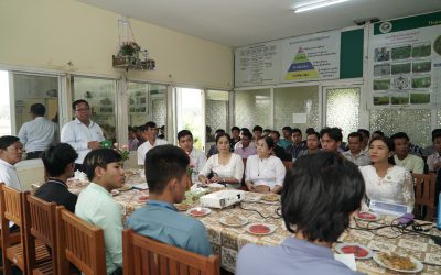 စိုက်ပျိုးရေးသုတေသနဦးစီးဌာန စပါသီးနှံသုတေသနဌာနခွဲ၊စပါး သုတေသနဗဟိုဌာနသို့ ဆန်စပါးကြိတ်ခွဲထုတ်လုပ်ရေး နည်းပညာဆိုင်ရာ ကျွမ်းကျင်မှုသင်တန်းမှသင်တန်းသားများ လာရောက်လေ့လာခြင်း