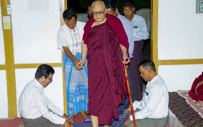 (၃၂)ကြိမ်မြောက် ဗုဒ္ဓပူဇနိယပွဲတော်နှင့် အသံမစဲမဟာပဌာန်းရွက်ဖတ် ပူဇော်ပွဲ အောင်ပွဲမင်္ဂလာ အခမ်းအနားကျင်းပခြင်း