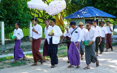 (၃၂)ကြိမ်မြောက် ဗုဒ္ဓပူဇနိယပွဲတော်နှင့် အသံမစဲမဟာပဌာန်းရွက်ဖတ် ပူဇော်ပွဲဖွင့်ပွဲ အခမ်းအနားကျင်းပခြင်း