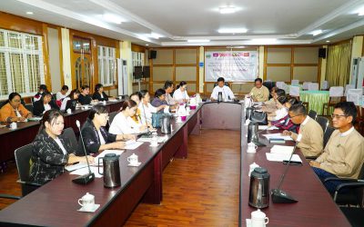 စပါးသီးနှံ ရိတ်သိမ်း အပြီး ပဲပုပ်သီးနှံ စိုက်ပျိုးခြင်းဖြင့် သီးနှံစိုက်စွမ်းအား မြှင့်တင်ခြင်း စီမံကိန်း အလုပ်ရုံဆွေးနွေးပွဲကျင်းပခြင်း