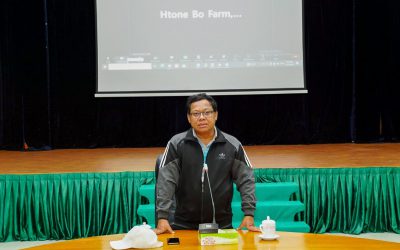 ဒီဇင်ဘာလအတွက် လူငယ်စိုက်ပျိုးရေးသုတေသီများ၏ ဗဟုသုတမျှဝေခြင်း အစီအစဉ် ကျင်းပခြင်း