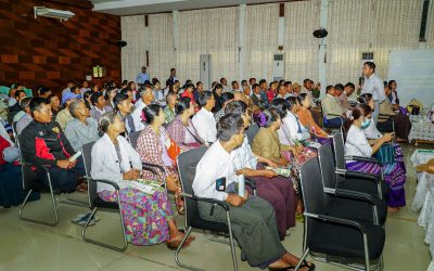 စိုက်ပျိုးရေး၊မွေးမြူရေးနှင့်ဆည်‌မြောင်းဝန်ကြီးဌာန ဒုတိယဝန်ကြီး ဒေါက်တာတင်ထွဋ် (၁၇)ကြိမ်မြောက် တောင်သူ နည်းပညာ ဆွေးနွေးပွဲ (Farmers’ Technical Forum)သို့ တက်ရောက် အားပေးခြင်း