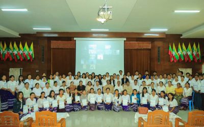 အပင်မျိုးမွေးမြူရေး နည်းပညာဆိုင်ရာ မွမ်းမံသင်တန်းဆင်းပွဲနှင့် ဆုချီးမြှင့်ပွဲ ကျင်းပခြင်း